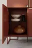 Highboard Venzone - BHT ca. 109x148x41 cm, Lack, Campari