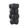 Deko-Vase - DH ca. 18x36 cm, Schwarz