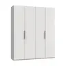 Drehtürenschrank- B ca. 200 cm, Weiß