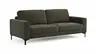 Sofa Oviedo - 3-Sitzer, Stoff, Braungrün