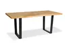 Esstisch - LB ca. 180x90 cm, Wildeiche massiv