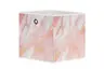 Faltbox - Stoff, Marmor Rosa/Gold