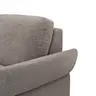 Ecksofa Rockport A - Ecke links mit 2,5-Sitzer rechts, inkl. Armlehne verstellbar, Stoff, Braun