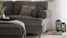 Sofa Mapleton - 3-Sitzer, Stoff, Anthrazit