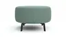 Hocker Morela - Stoff, Petrol