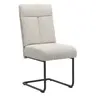 Freischwinger Ravina - Stoff, Creme