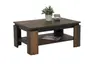 Couchtisch - LB ca. 90x60 cm, Vintage Dekor, Schwarz