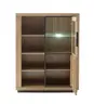 Highboard - B ca. 98 cm, Wildeiche massiv geölt