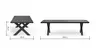 Esstisch Clifton - LB ca. 260x100 cm, Zerreiche massiv, Smoke
