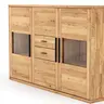 Highboard Faro 6.0 - Wildeiche massiv, natur, geölt