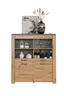 Highboard - Eiche Dekor, Graphit