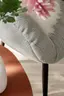 Sessel Sevano - Leder, Offwhite