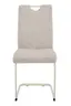 Freischwinger - Stoff, Creme