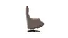Relaxsessel Girona - Relaxfunktion (motorisch), Leder, Braun