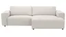 Ecksofa Lilaia - 1,5-Sitzer XL mit Chaise Longue XL rechts, Stoff, Kaschmir