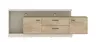 TV-Lowboard - B ca. 191,5 cm, Cremona Eiche Torro Nachbildung, Kaschmir