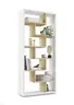 Raumteiler - B ca. 90 cm, Weiß, Asteiche