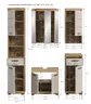 Spiegelschrank - B ca. 60 cm, Evoke Eiche Nachbildung