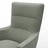 Sessel Lilaia - inkl. Dreh- und Wippfunktion, Stoff, Olivgrün