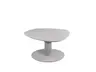 Couchtisch - höhenverstellbar, Durchmesser ca. 80 cm, Steingrau 