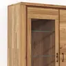 Vitrine Farmingdale - Eiche massiv, natur geölt