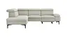 Ecksofa Felipa - Ecke links mit 2,5-Sitzer inkl. Armlehne verstellbar und Rückenlehne/Sitztiefe verstellbar (motorisch), Stoff, Natur