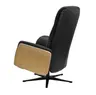 TV-Sessel MARCES - drehbar, Relaxfunktion, Kopfteilverstellung, Leder, Schoko