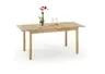 Esstisch- LB ca. 140-180x80 cm, Ausziehbar, Eiche, Massiv, Geölt