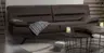 Sofa - 3-Sitzer, Stoff, Braun