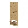 Schuhschrank- Eiche Dekor