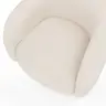 Sessel Karasu - Stoff, Creme