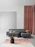 Ecksofa Anna - 2,5-Sitzer mit Longchair rechts inkl. Relaxfunktion (motorisch), Kopfteil verstellbar, Stoff, Stahl