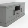 TV-Board Litchfield - Dark Grey, Non-Antique