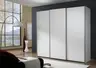 Schwebetürenschrank - B. ca. 250 cm, Weiß