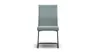 Freischwinger Carmelo - Velour, Hellblau