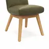 Stuhl Calgary - Leder, Olive