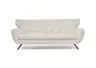 Sofa CHIRA - 3-Sitzer, Stoff, Creme