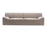 Sofa Quinto - 2-Sitzer, Stoff, Braun