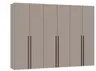 Drehtürenschrank JOIN IT- B ca. 303 cm,  Nougat