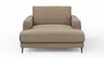 Longseat Janne - Stoff, Nougat