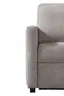 Sofa - 2-Sitzer, Schlaffunktion mit Bettkasten, Stoff, Cappuccino