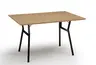 Esstisch - LB ca. 150x90 cm, Wildeiche furniert