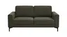 Sofa Oviedo - 2-Sitzer, Stoff, Braungrün