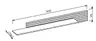 Wandboard - B ca. 160 cm, Riva Eiche Nachbildung