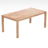 Esstisch Cartago Soft - LB ca. 180x95 cm, Astbuche massiv, natur geölt