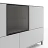 Sideboard Medio - Lack, Weiß