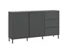 Sideboard - B ca. 158 cm, Anthrazit