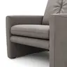 Sessel Tenero - inkl. Relaxfunktion, Stoff, Grau