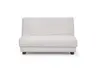 Schlafsofa EASY Optik A - 2-Sitzer ohne Armlehne, 140 cm inkl. Schlaffunktion, Cord, Hellgrau