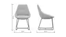 Stuhl Pegara - Stoff, Beige